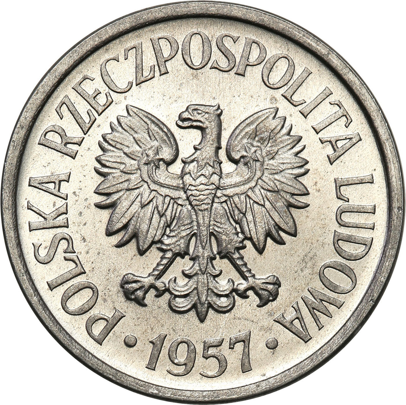 PRL. 20 groszy 1957 - Najrzadszy rocznik